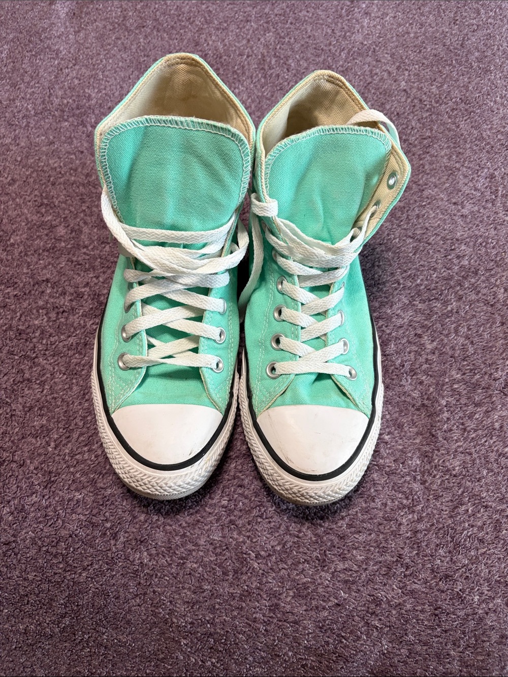 Converse  High-Top Sneakers in Mint